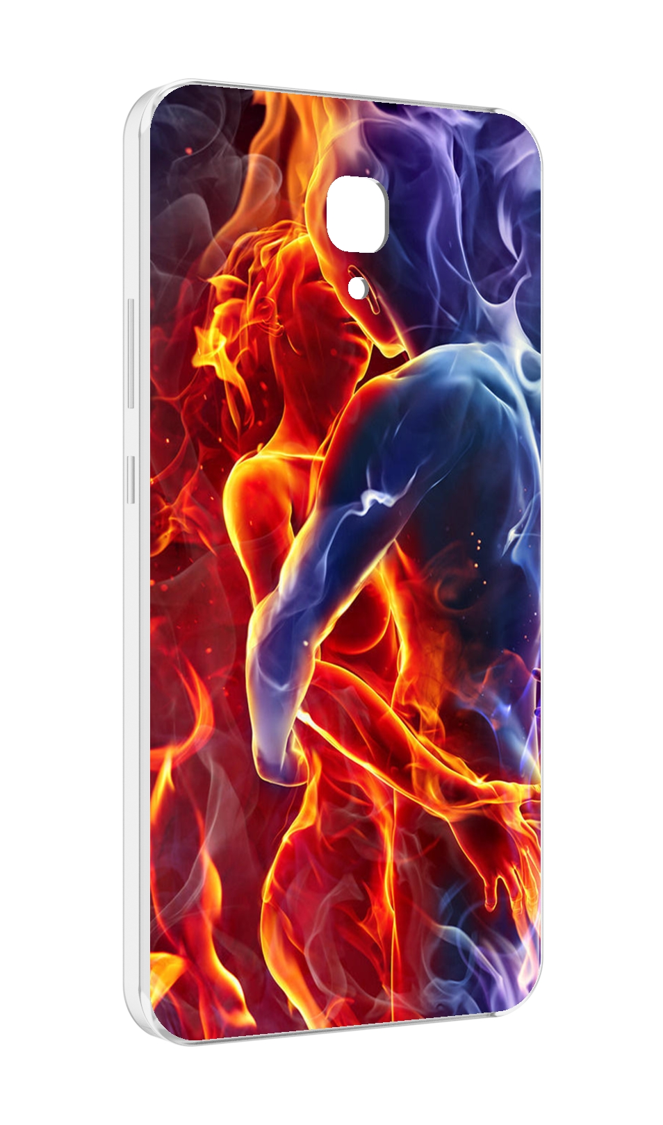 

Чехол MyPads Огонь-вода для Meizu M5 Note, Прозрачный, Tocco