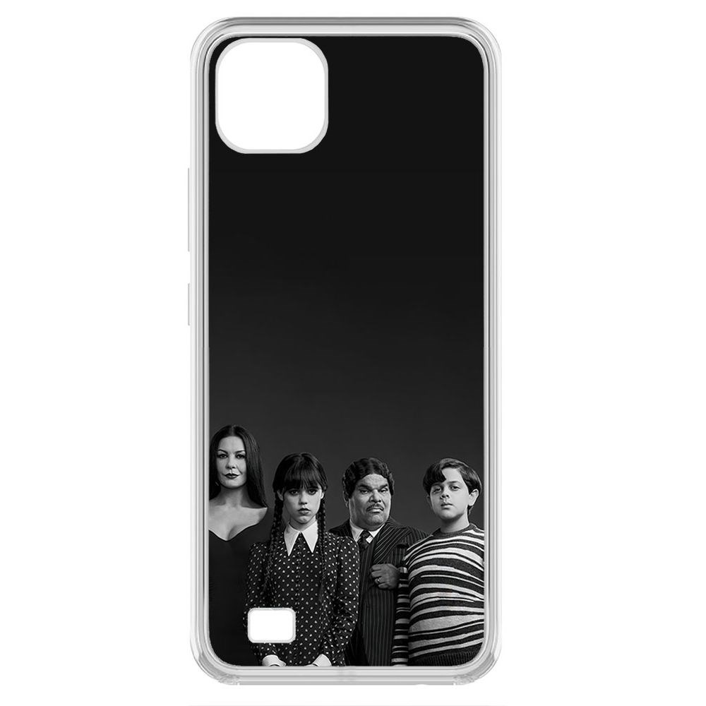 

Чехол-накладка Krutoff Clear Case Уэнсдей Аддамс - Семейка Аддамс для Realme C11 (2021), Прозрачный