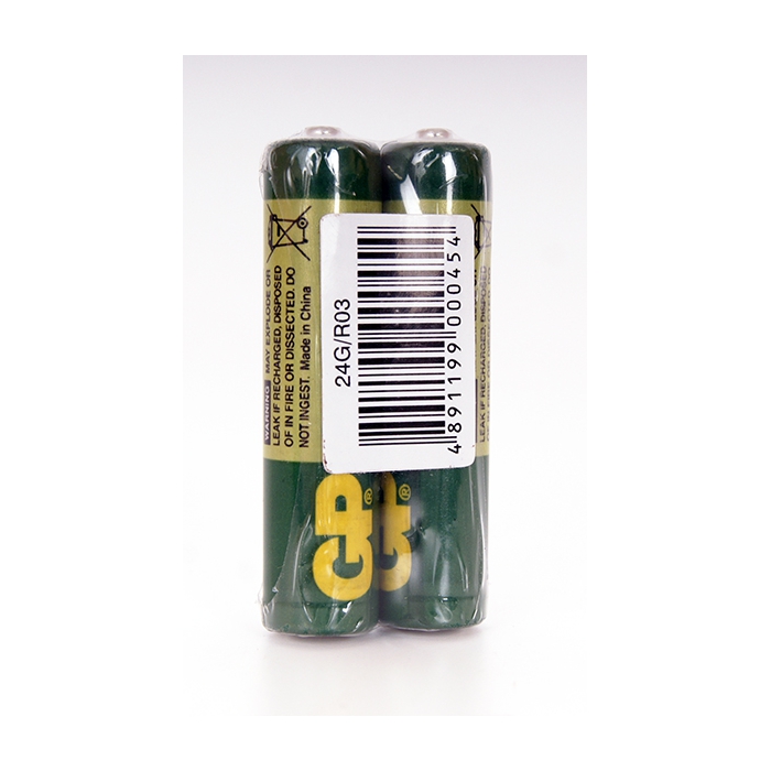 

Элемент питания GP AAA солевой [2] GP24G(R03)-OS2