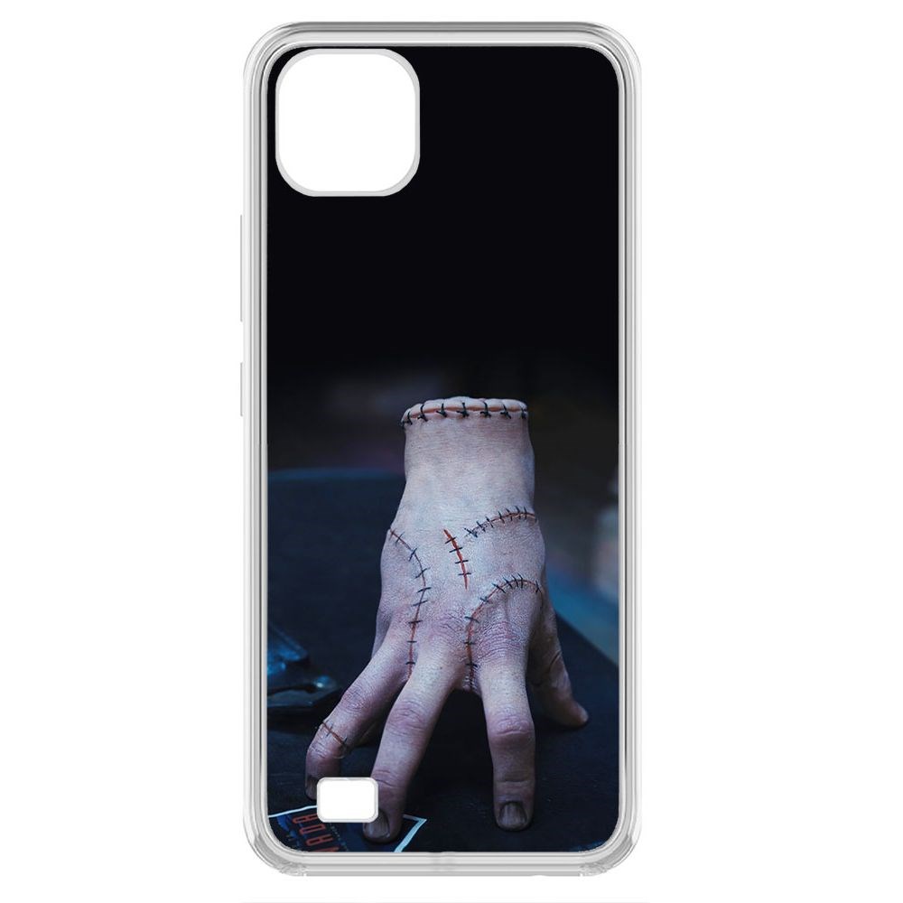 

Чехол-накладка Krutoff Clear Case Уэнсдей Аддамс - Вещь для Realme C11 (2021), Прозрачный