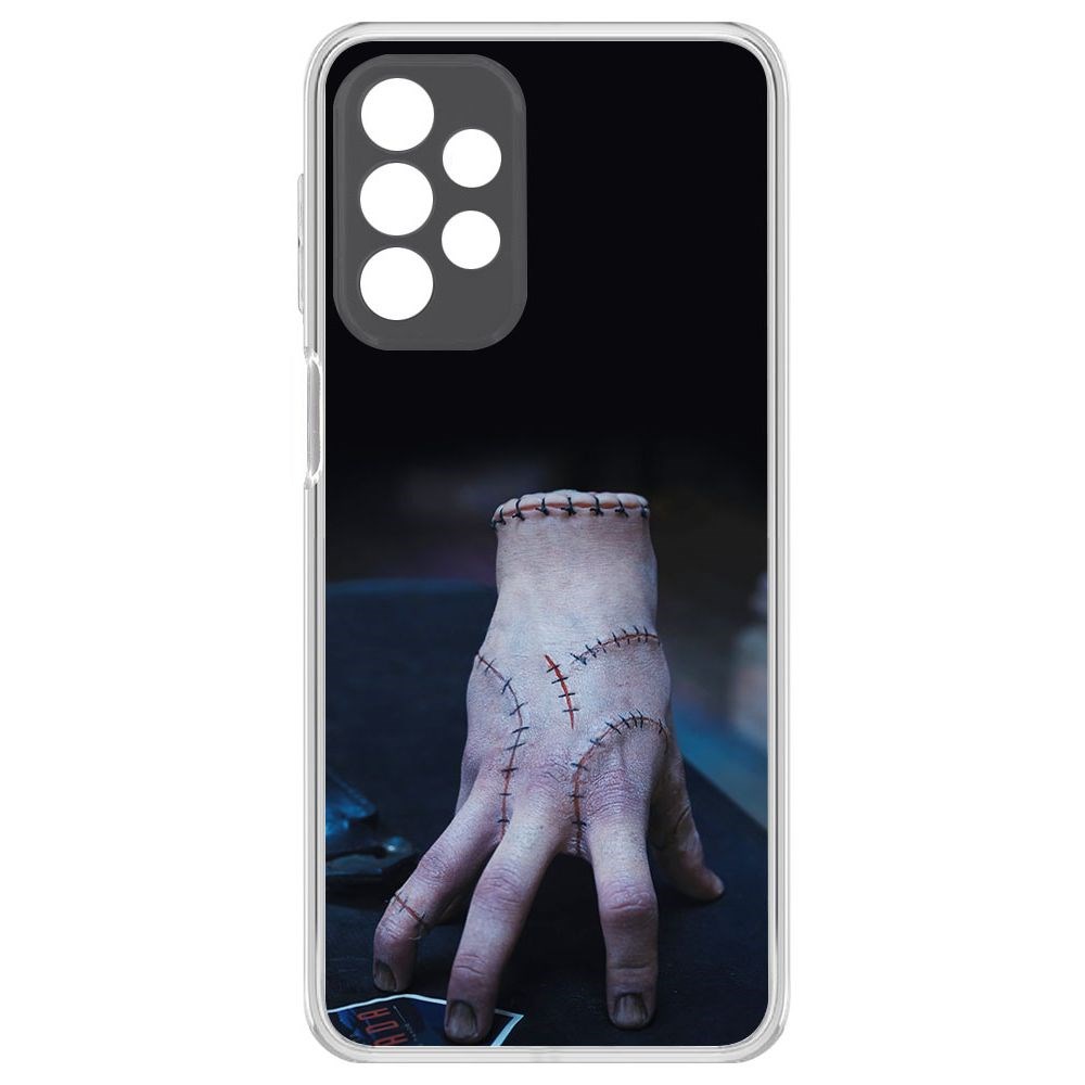 Чехол-накладка Krutoff Clear Case Уэнсдей Аддамс - Вещь для Samsung Galaxy A23 (A235)