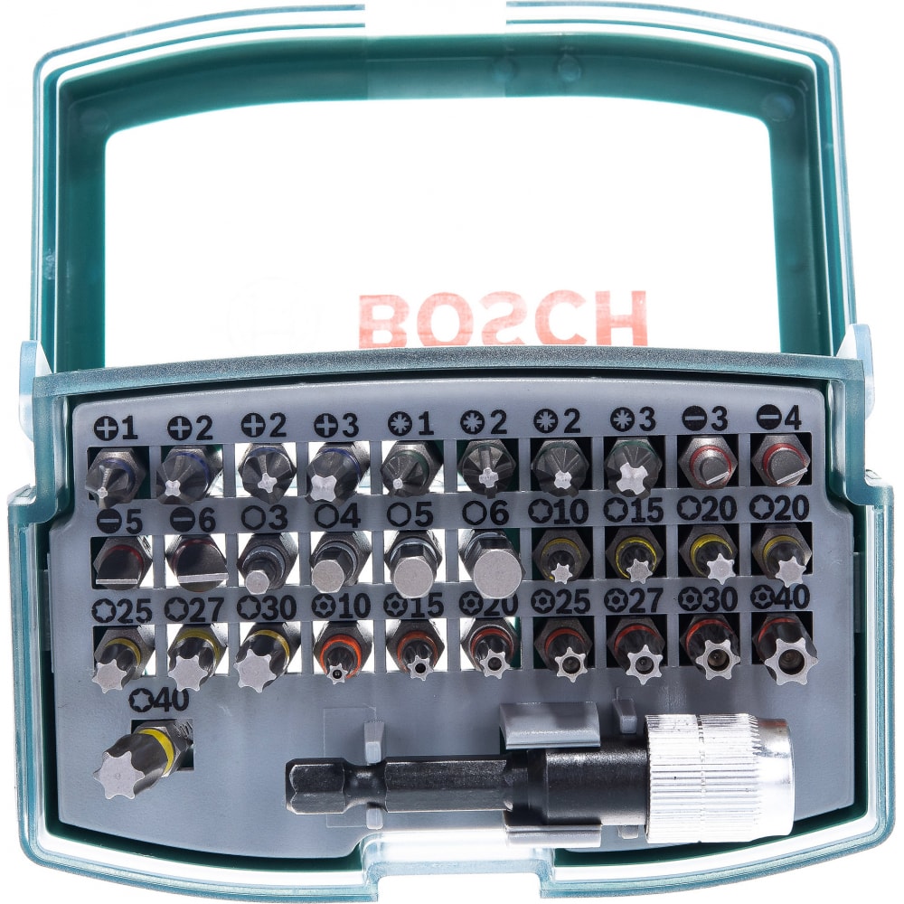 

Набор бит Bosch COLORED