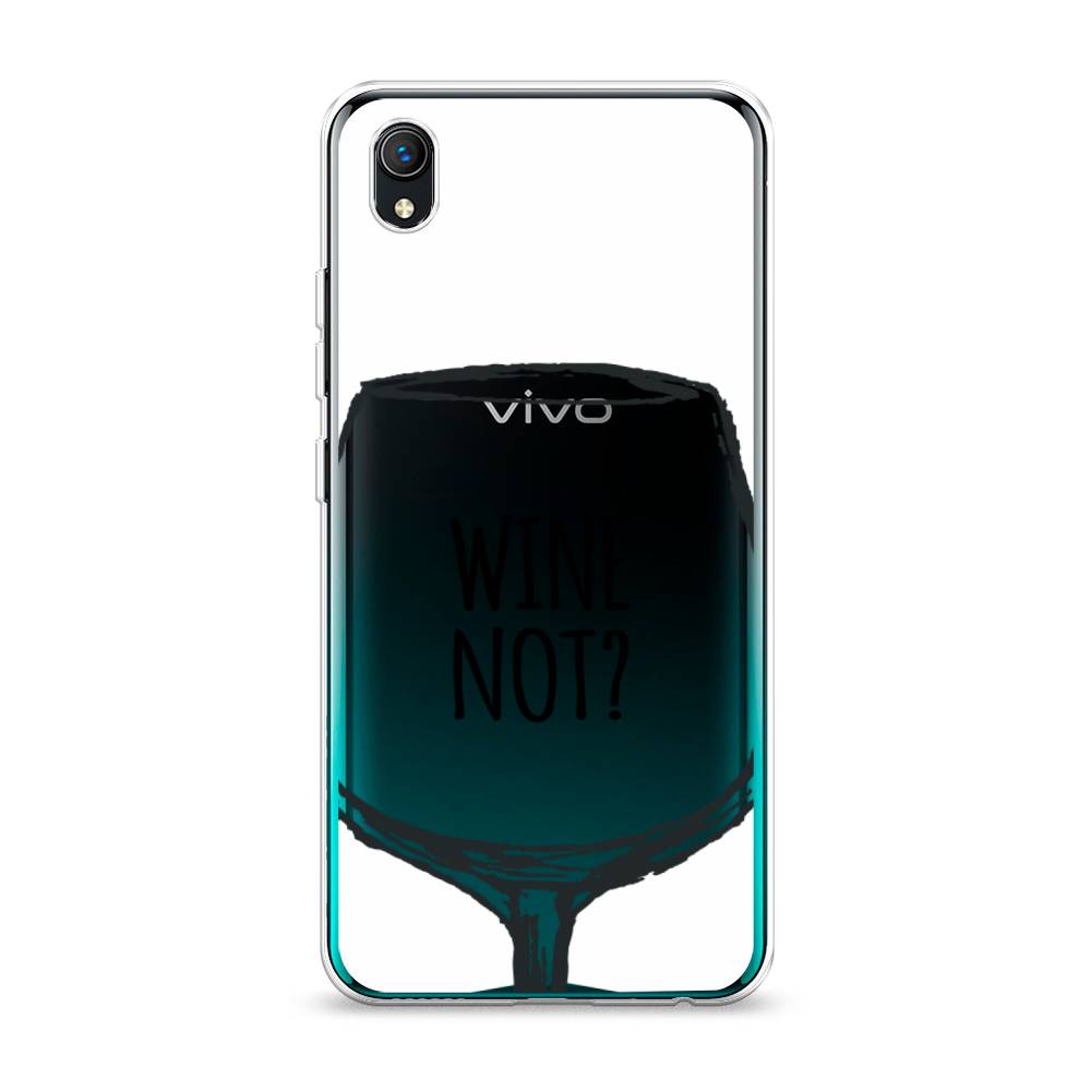 

Чехол на Vivo Y91c "Wine not white", Белый, 263250-6