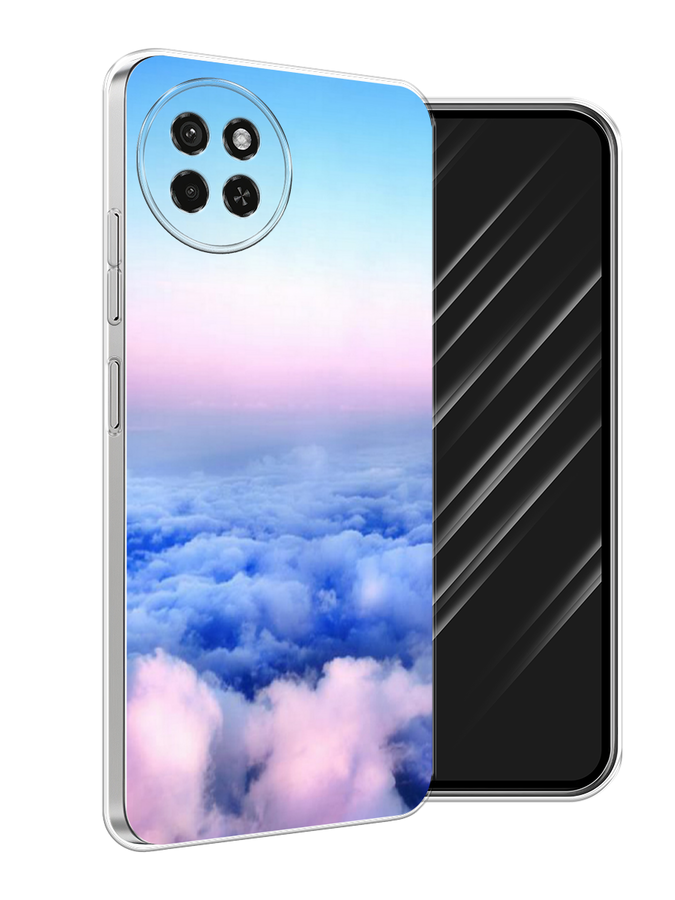 

Чехол Awog на Itel S23 "Облака", Голубой;розовый;бирюзовый, 3201450-1