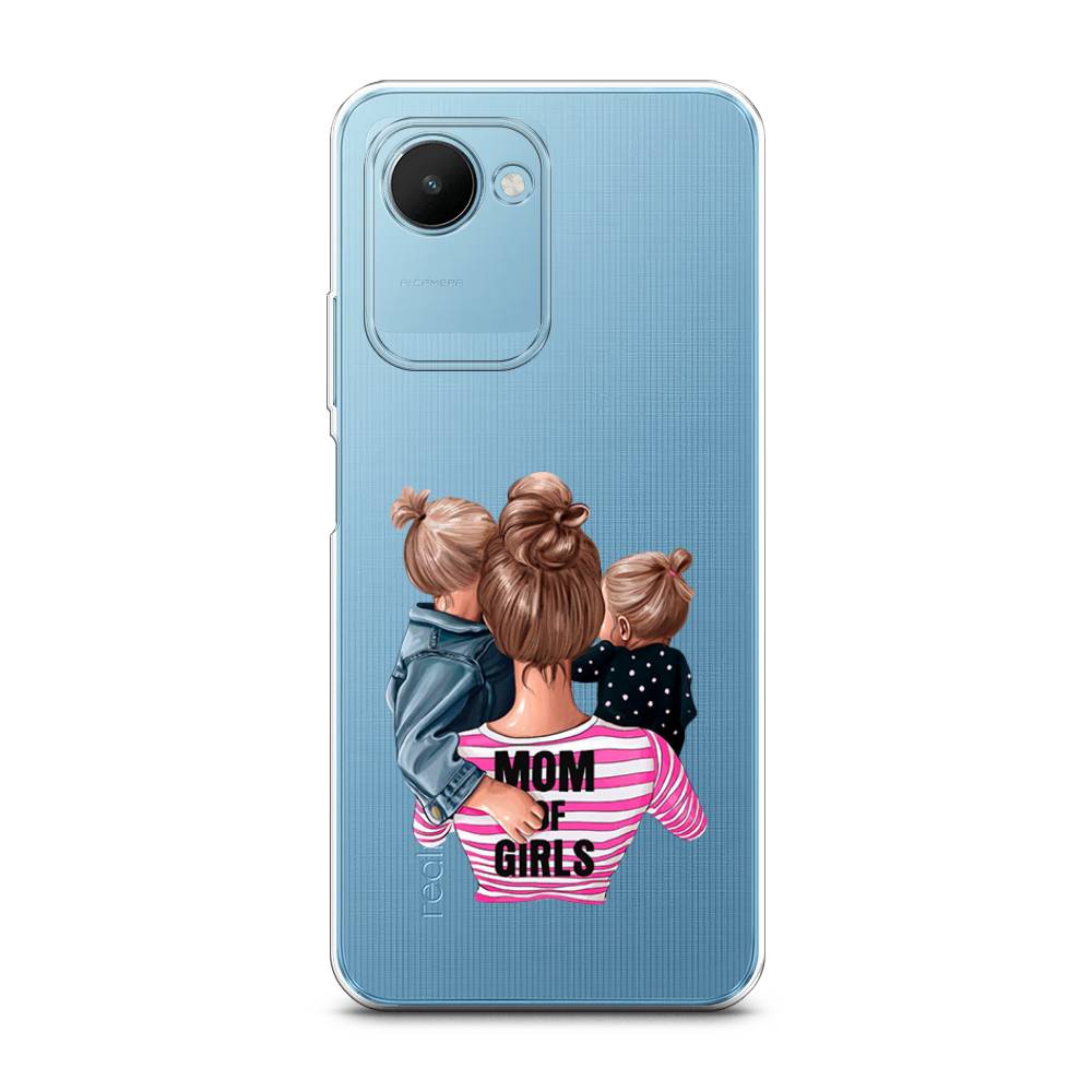 

Чехол Awog на Realme C30S 4G "Mom of Girls", Разноцветный, 2511650-6