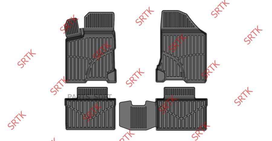 

Коврики Резиновые В Салон 3D Standart Для Lada Ves