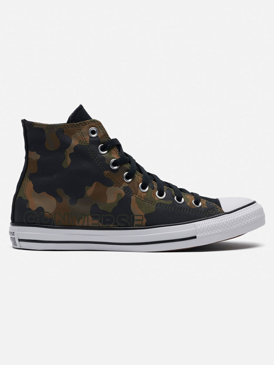 фото Кеды унисекс converse chuck taylor all star high хаки 36 eu