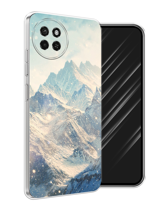 

Чехол Awog на Itel S23 "Горы 4", Бирюзовый, 3201450-1