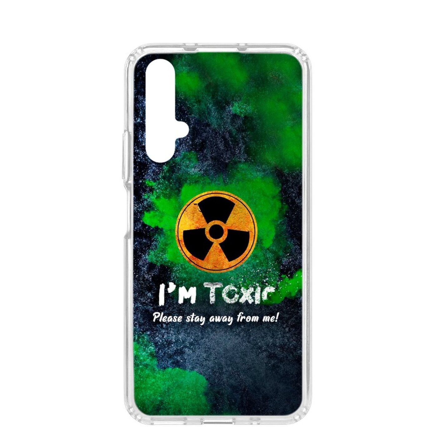 фото Чехол на huawei honor 20 kruche print toxic кruче