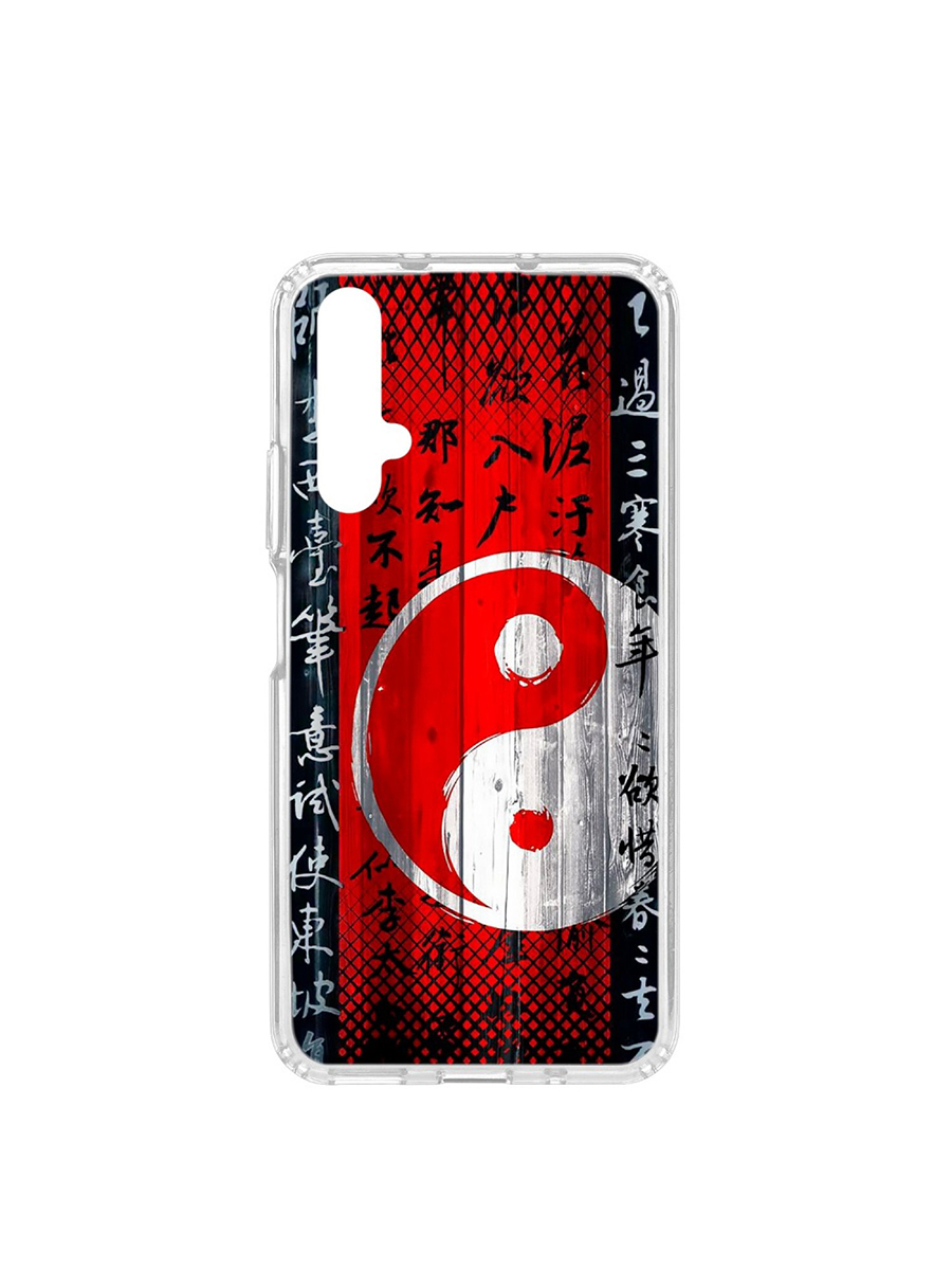 фото Чехол на huawei honor 20 kruche print инь ян кruче