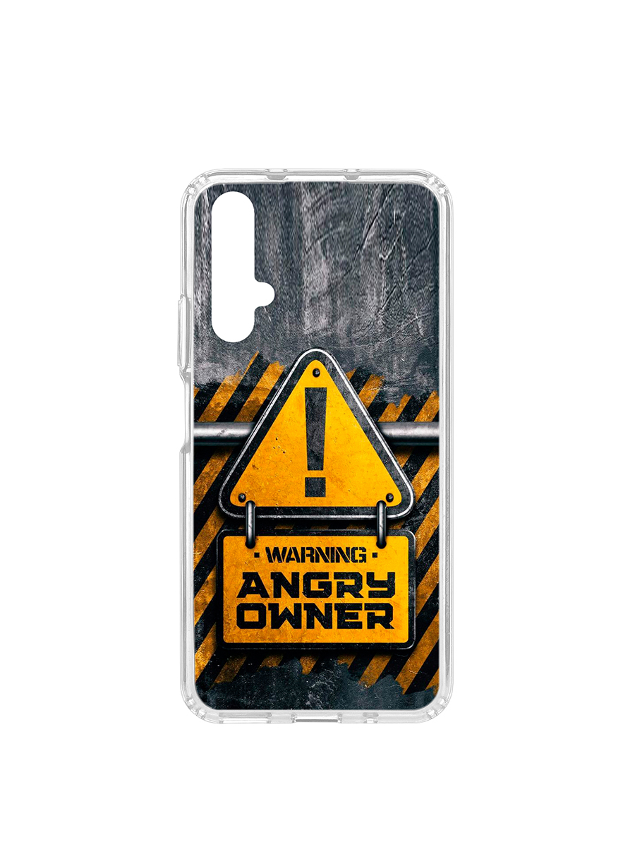 фото Чехол на huawei honor 20 kruche print angry owner кruче