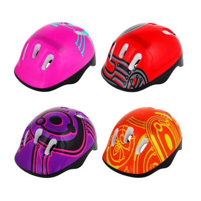 АЛИСА Шлем защитный 26x20см, пластик, 4 цвета