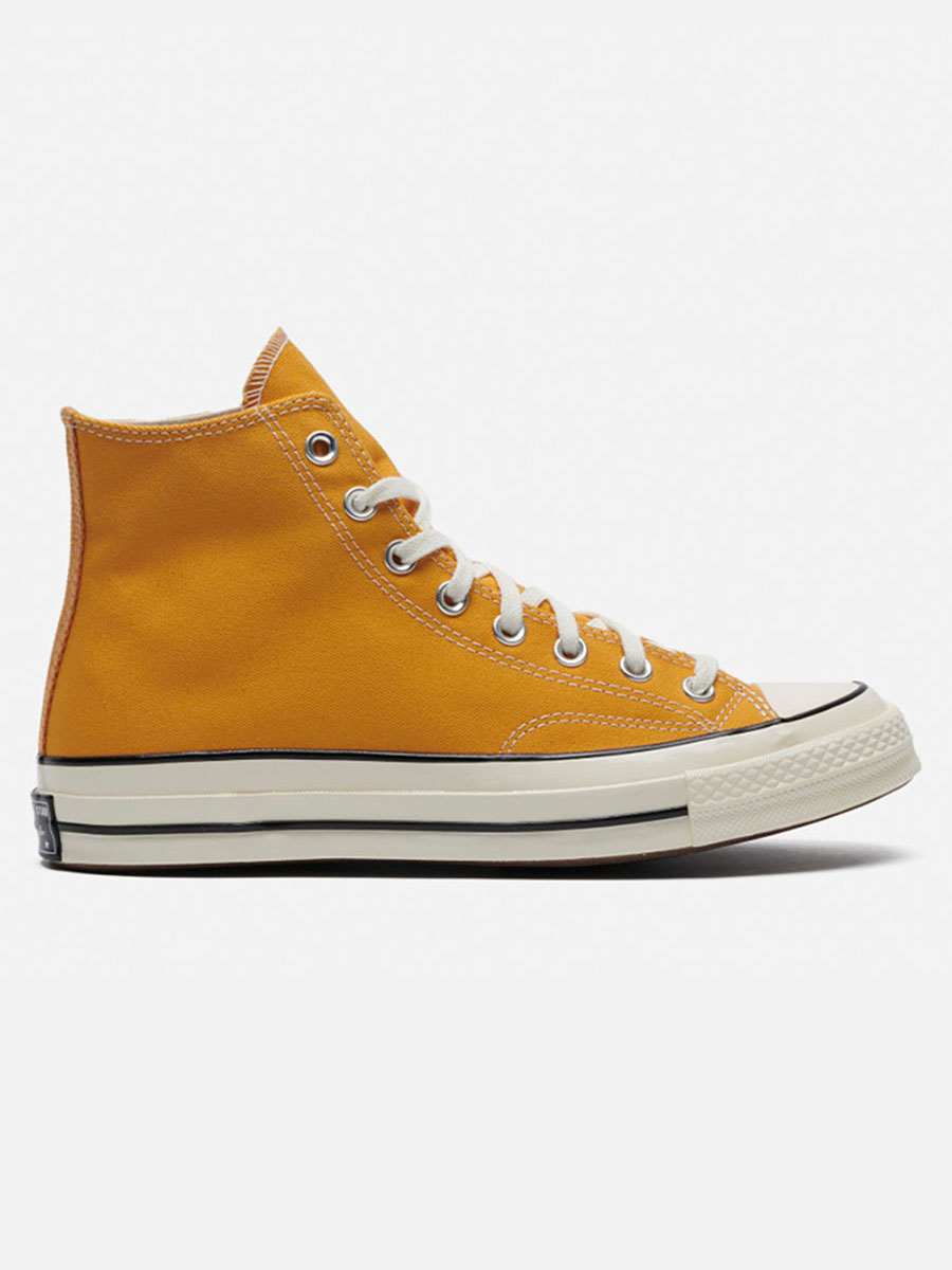 

Кеды унисекс Converse Chuck 70 High желтые 36.5 EU, Желтый, Chuck 70 High