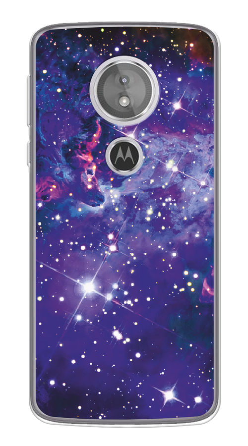

Чехол Awog на Motorola Moto G6 Play / Моторола Мото G6 Плэй "Яркая галактика", Разноцветный, 240950-4