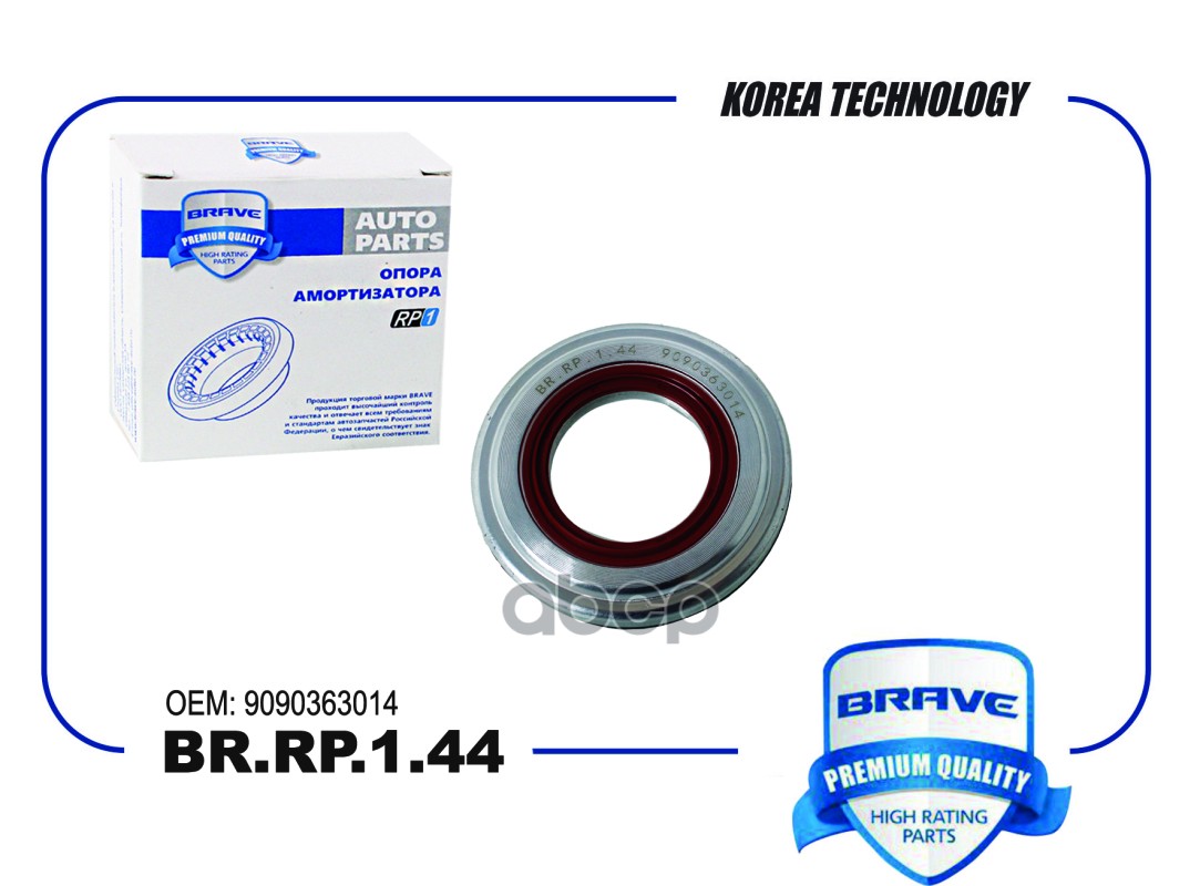 

Подшипник Опоры Стойки Brave Brrp144 Toyota Camry Acv30 01- Пер. BRAVE арт. BRRP144