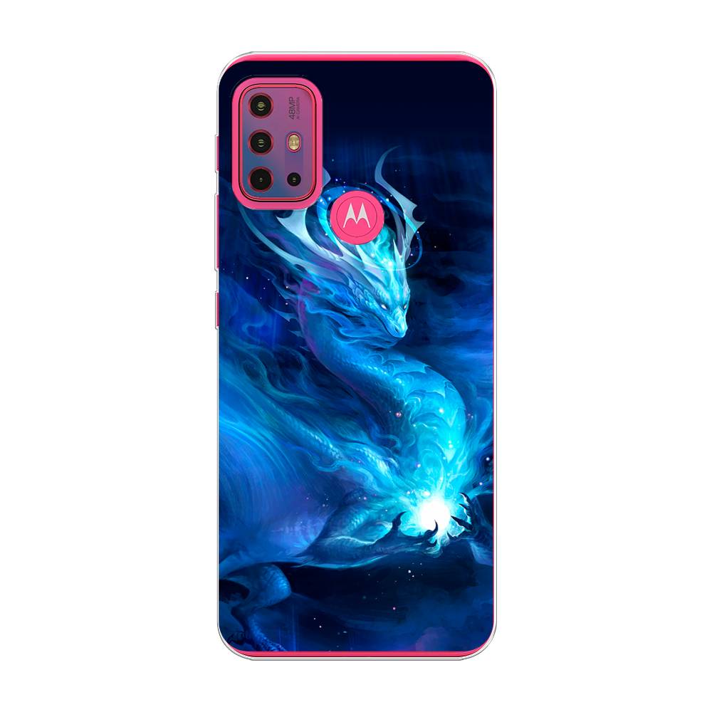 

Чехол Awog на Lenovo K13 Note/Motorola Moto G10/G20/G30 "Лунный дракон", 242250-1