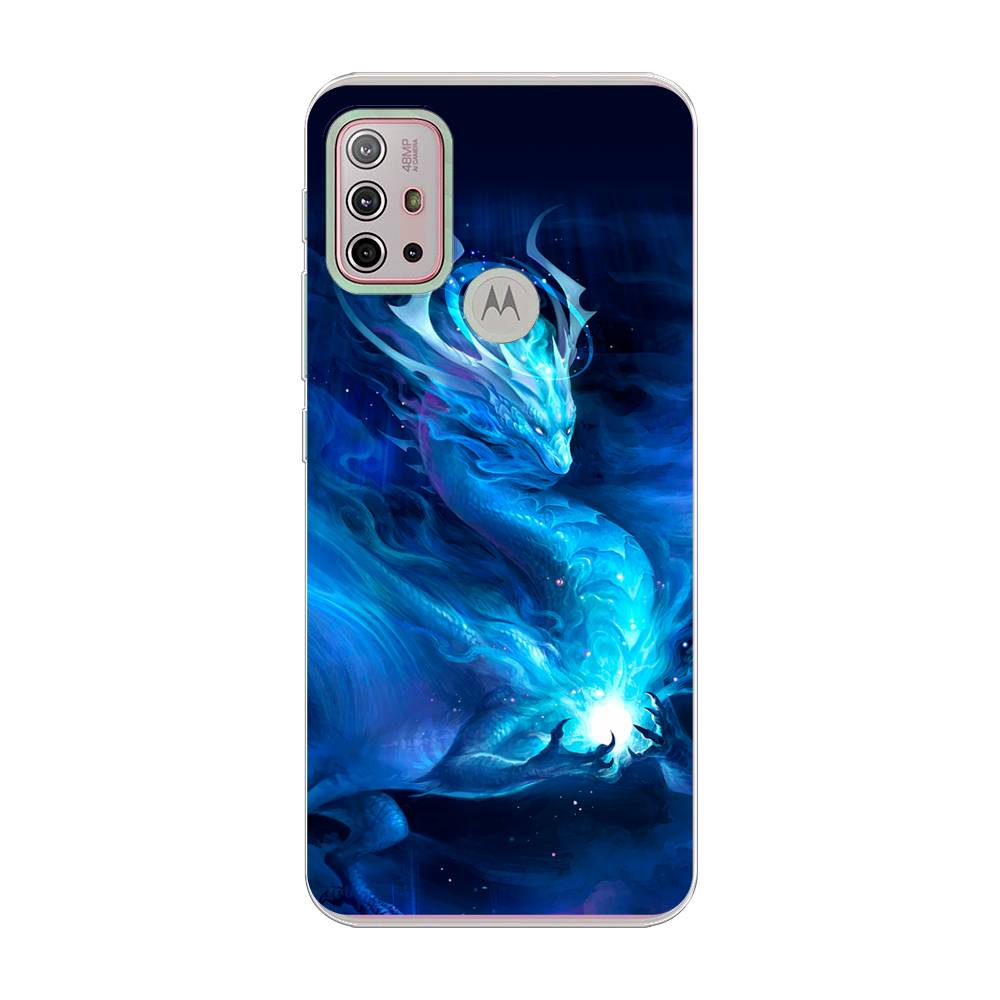 

Чехол Awog на Lenovo K13 Note/Motorola Moto G10/G20/G30 "Лунный дракон", 242150-1