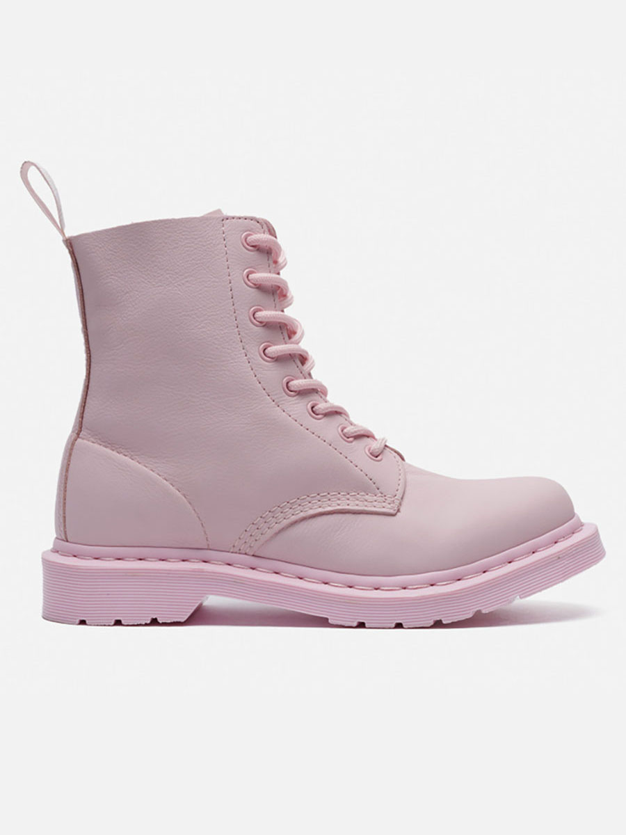 

Ботинки женские Dr. Martens 1460 Pascal Mono Lace Up розовые 40 EU, 1460 Pascal Mono Lace Up