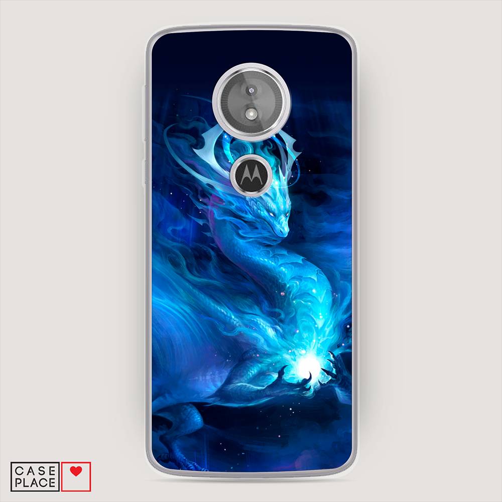 

Чехол Awog на Motorola Moto E5 / Моторола Мото E5 "Лунный дракон", 241050-1