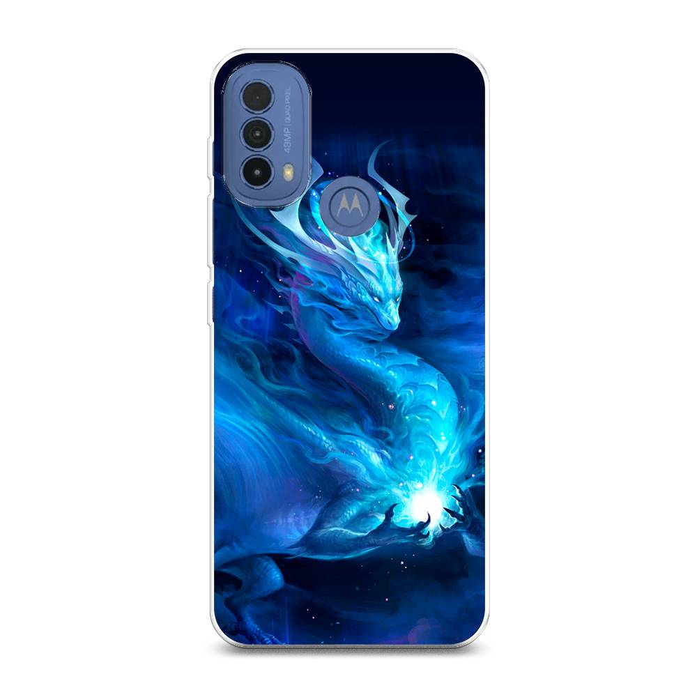 

Чехол Awog на Lenovo K14 Plus/Motorola Moto E20/E30/E40 "Лунный дракон", 243550-1