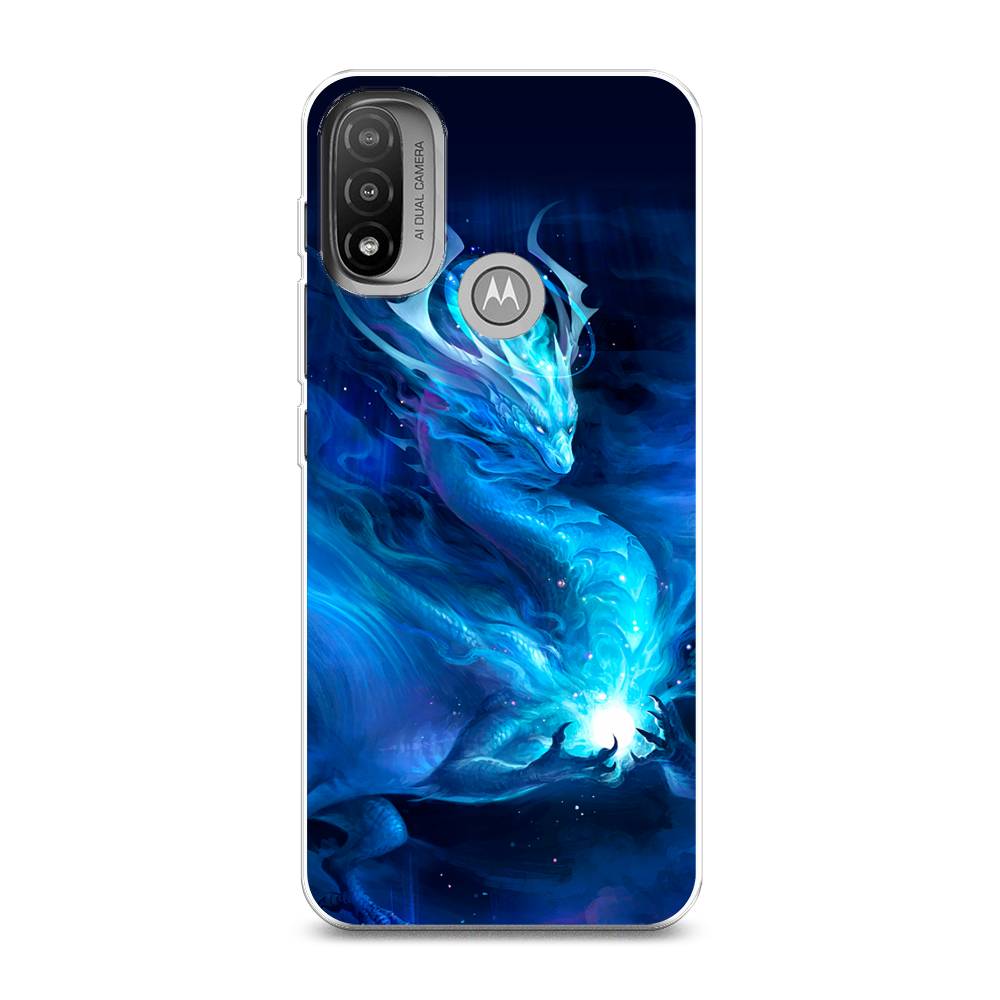 

Чехол Awog на Lenovo K14 Plus/Motorola Moto E20/E30/E40 "Лунный дракон", 243450-1
