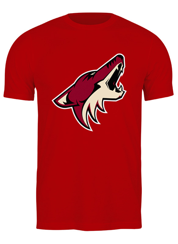 

Футболка мужская Printio Arizona coyotes красная 2XL, Красный, Arizona coyotes