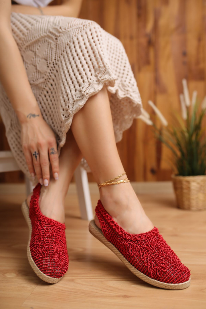 

Балетки женские Mask Butik 6109KI красные 36 (доставка из-за рубежа), 6109KI