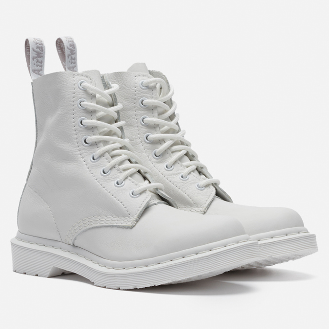 фото Ботинки женские dr. martens 1460 pascal virginia mono белые 39 eu