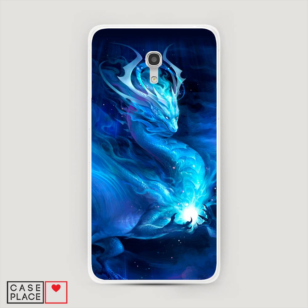 

Чехол Awog на Alcatel Pixi 4 (5) 5045D / Алкатель Pixi 4 (5) 5045D "Лунный дракон", 170250-1
