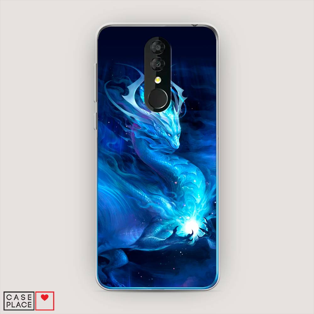 

Чехол Awog на Alcatel 3 5053Y (2019) / Алкатель 3 5053Y (2019) "Лунный дракон", 170550-1