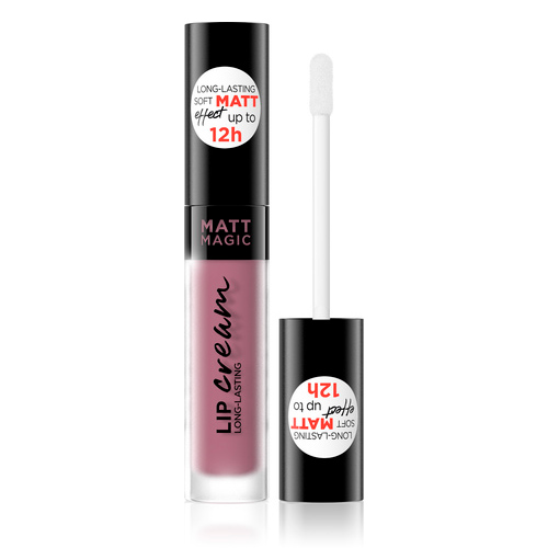 Помада для губ EVELINE MATT MAGIC LIP CREAM жидкая матовая тон 16 помада для губ eveline gloss magic lip lacquer 16 nude blush 4 5 мл