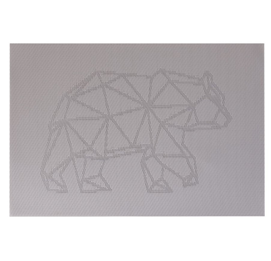 

Салфетка декоративная Homeclub Ice melody 45 x 30 см полиэстер-ПВХ, Серый