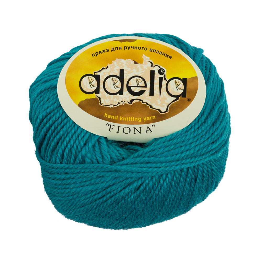 

Пряжа Adelia Fiona №450 бирюзовый, Fiona