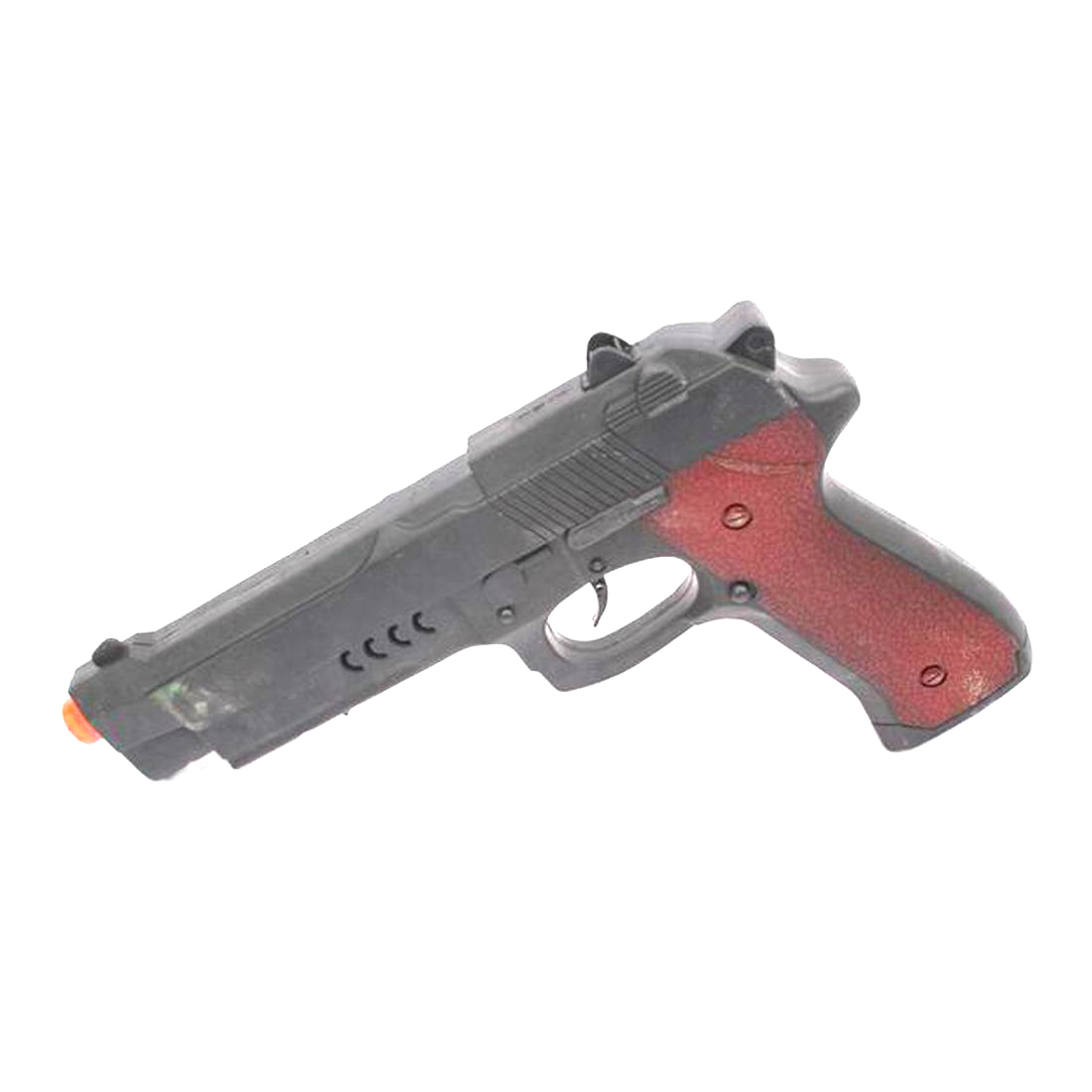 Пистолет Наша игрушка с механической трещоткой 2002-3