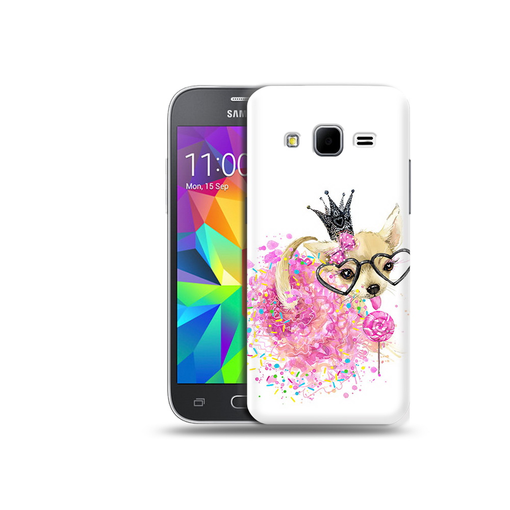 

Чехол MyPads Tocco для Samsung Galaxy Core Prime сладкая принцесса (PT11933.566.606), Прозрачный, Tocco