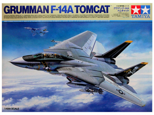 

Сборная модель 61114 Tamiya 1/48 Самолёт F-14A Tomcat