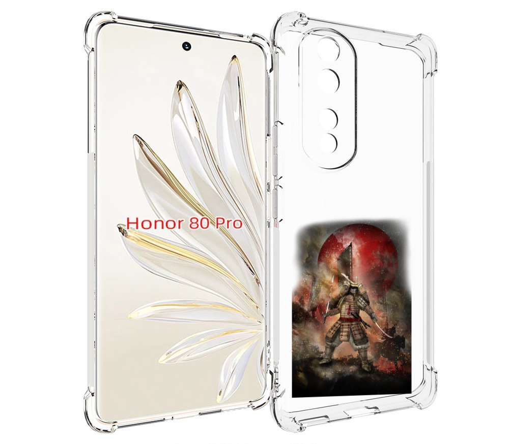 

Чехол MyPads китайскийвоин для Honor 80 Pro, Прозрачный, Tocco