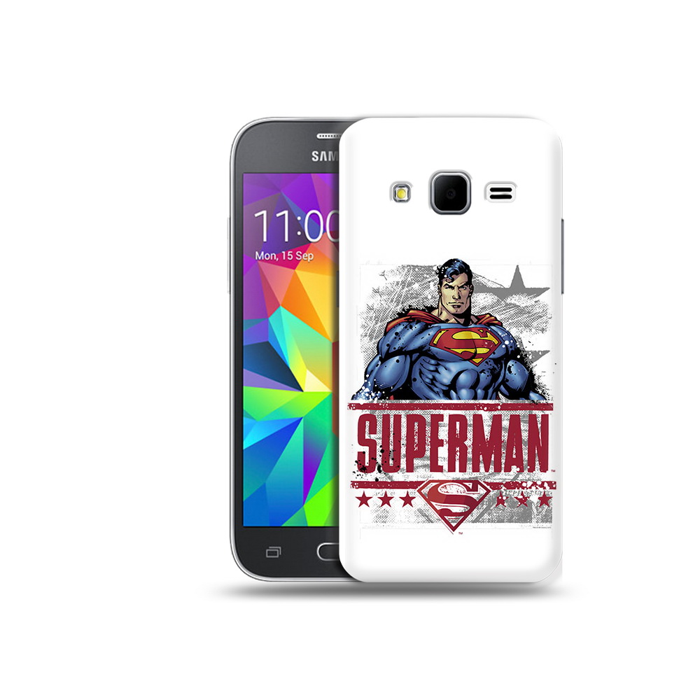 

Чехол MyPads Tocco для Samsung Galaxy Core Prime рисунок супермен (PT11933.566.583), Прозрачный, Tocco