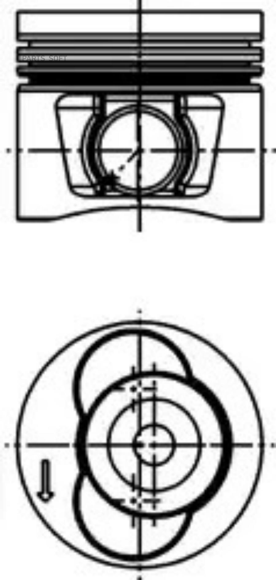 

Kolbenschmidt Поршень Dm.81.01X2.5X2.0X3.0 +0.25 Цена За 1 Шт.