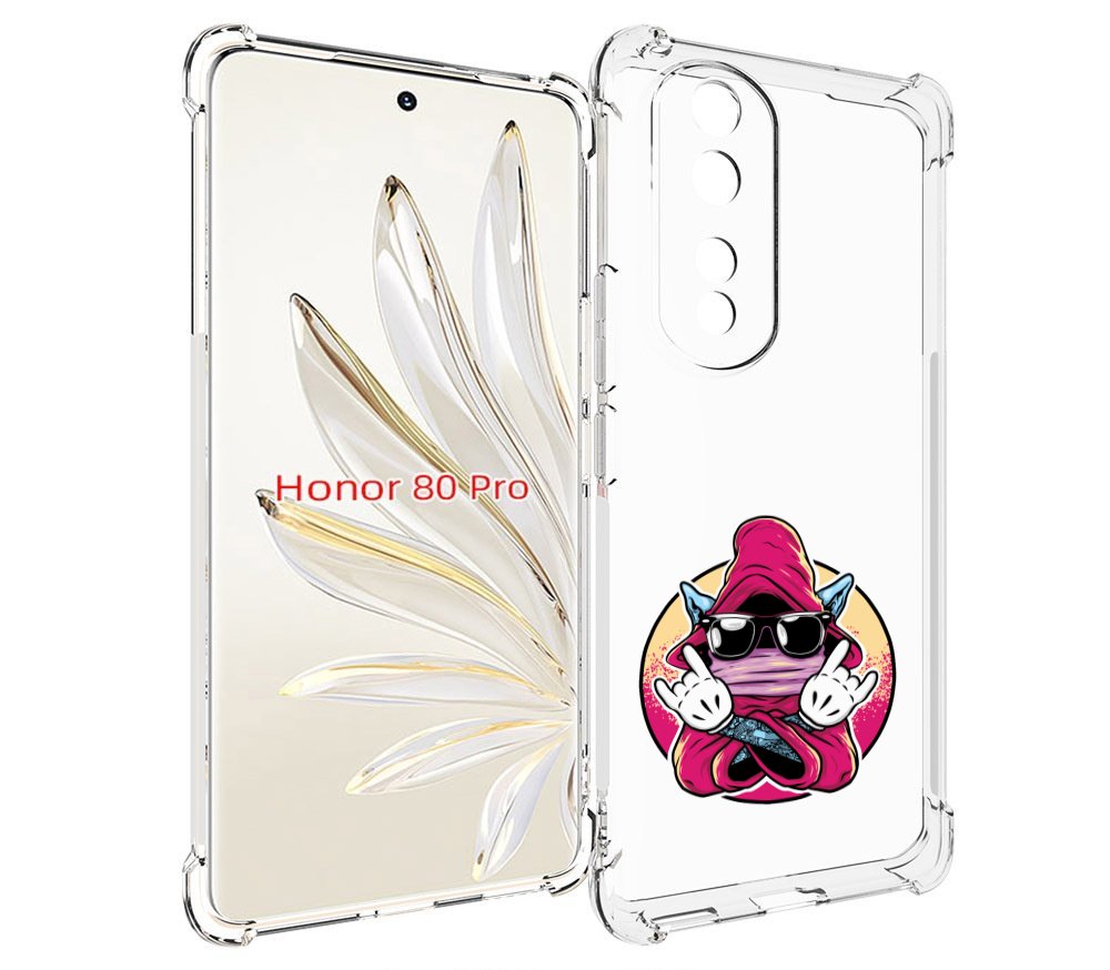 

Чехол MyPads йоу для Honor 80 Pro, Прозрачный, Tocco