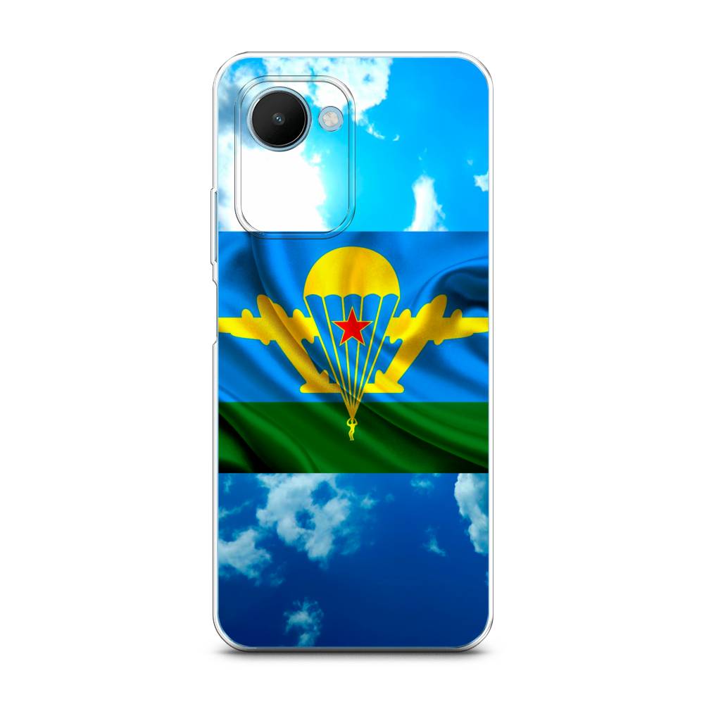 

Чехол Awog на Realme C30S 4G "ВДВ флаг в небесах", Синий;зеленый;желтый, 2511650-5