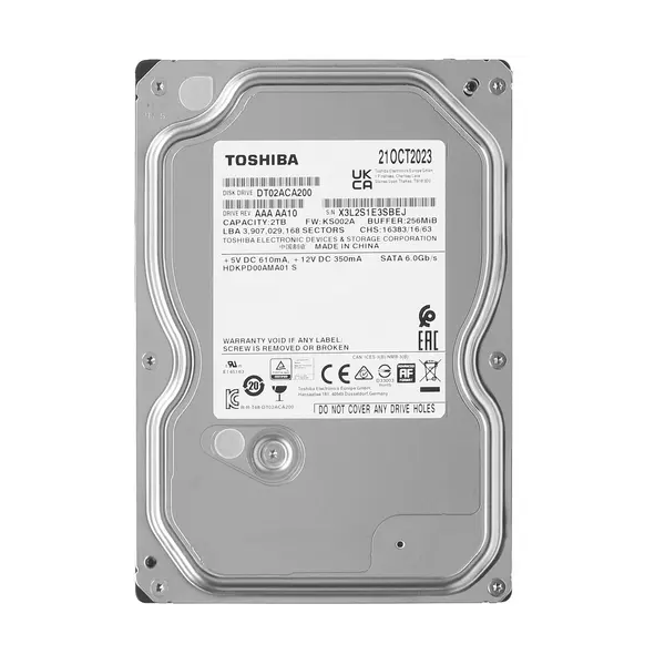 

Жесткий диск Toshiba DT02ACA200 2 ТБ, DT02ACA200