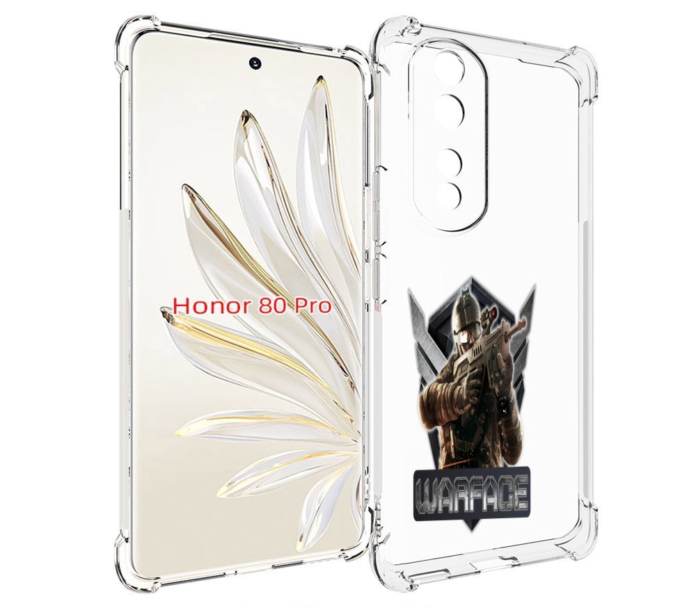 Чехол MyPads игра про войну для Honor 80 Pro