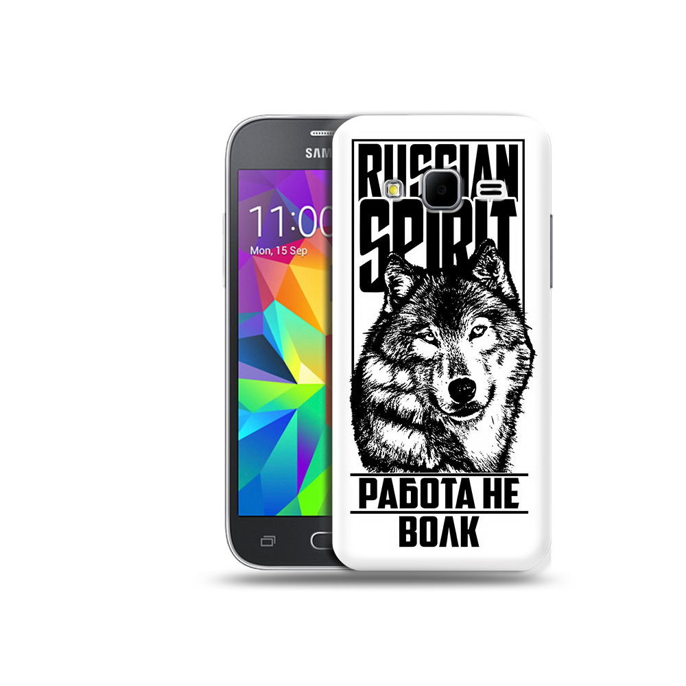 

Чехол MyPads Tocco для Samsung Galaxy Core Prime работа не волк (PT11933.566.564), Прозрачный, Tocco