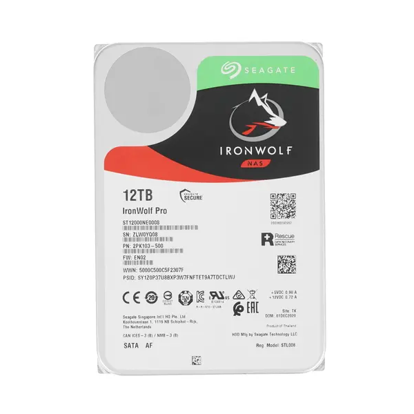 

Жесткий диск Seagate IronWolf 12 ТБ (ST12000NE0008), IronWolf