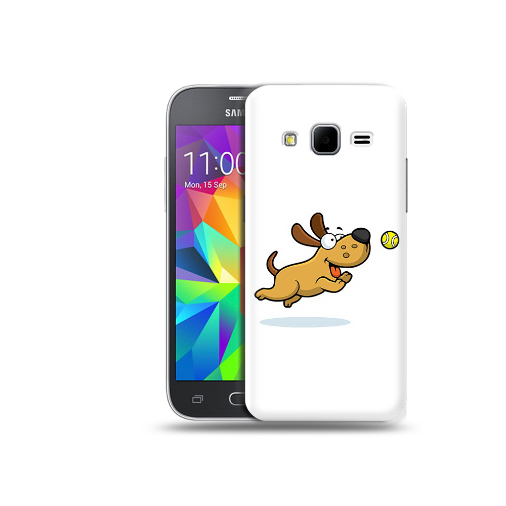

Чехол MyPads Tocco для Samsung Galaxy Core Prime пёсик (PT11933.566.563), Прозрачный, Tocco