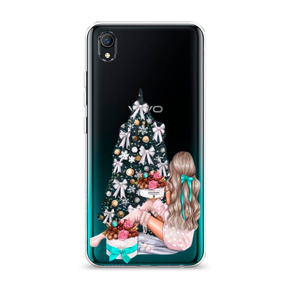 

Чехол на Vivo Y91c "New Year", Зеленый;бежевый;голубой, 263250-5