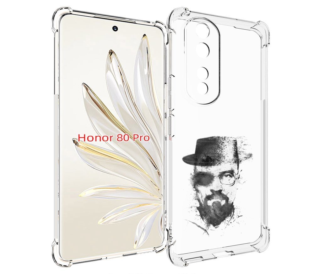 

Чехол MyPads загадочный человек для Honor 80 Pro, Прозрачный, Tocco