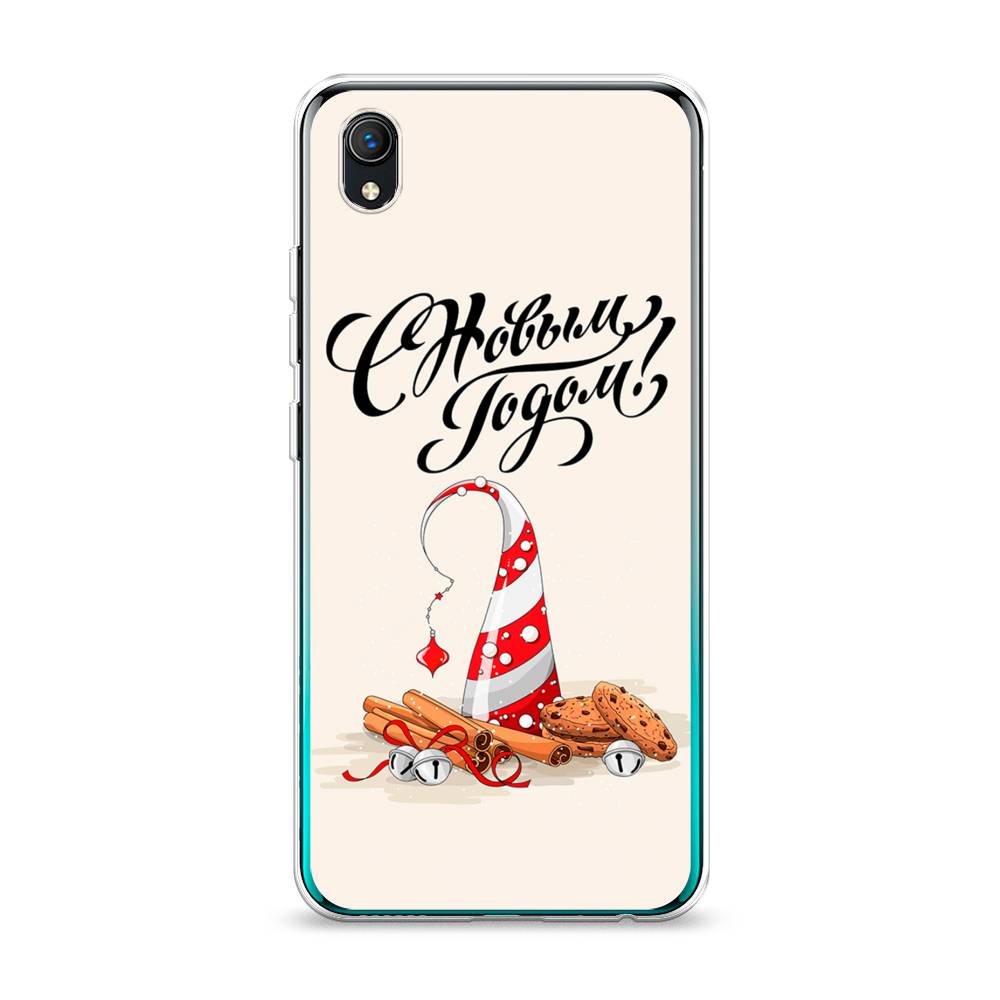 

Чехол на Vivo Y91c "Подарки на Новый Год", Бежевый;красный;черный, 263250-5