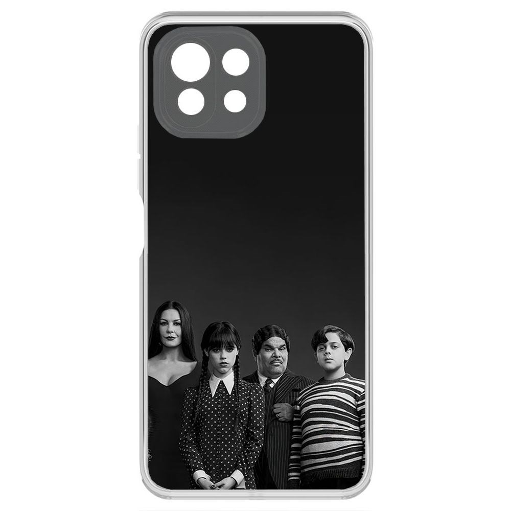 

Чехол-накладка Krutoff Clear Case Уэнсдей Аддамс - Семейка Аддамс для Xiaomi Mi 11 Lite